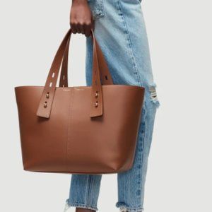 Frame Denim Brown Tote Bag
